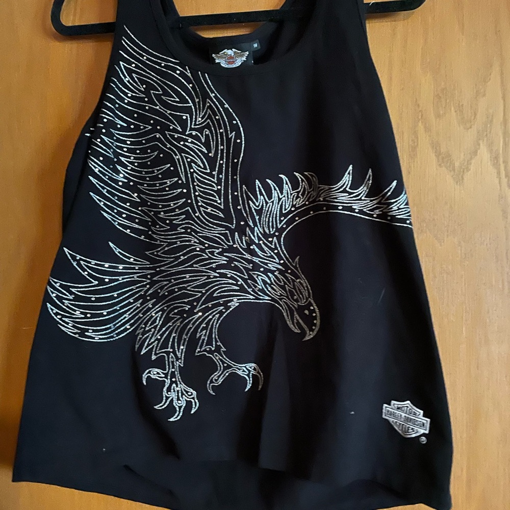 Harley-Davidson Black Eagle Graphic Tank Top